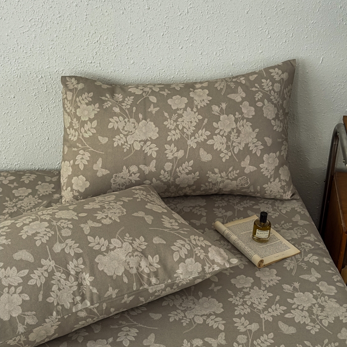 91家纺网 家纺一手货源 找家纺 爱彼家纺 2026新款A类亚麻老粗布单床单床单三件套-亚麻老粗布 亚麻粗布-杏野