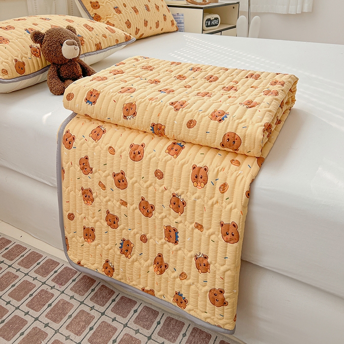 （总）维娜斯家纺 2026新款双层纱防水隔尿床垫婴儿垫姨妈垫