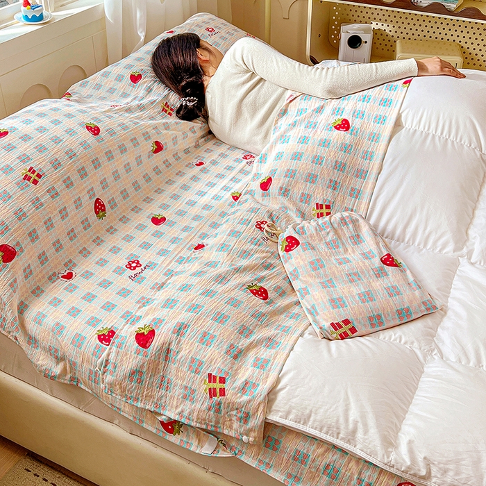 91家纺网 家纺一手货源 找家纺 （总）维娜斯家纺 2026新款双层纱旅行酒店隔脏睡袋