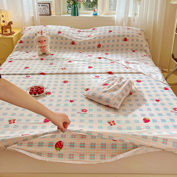 91家纺网 家纺一手货源 找家纺 （总）维娜斯家纺 2026新款双层纱旅行酒店隔脏睡袋