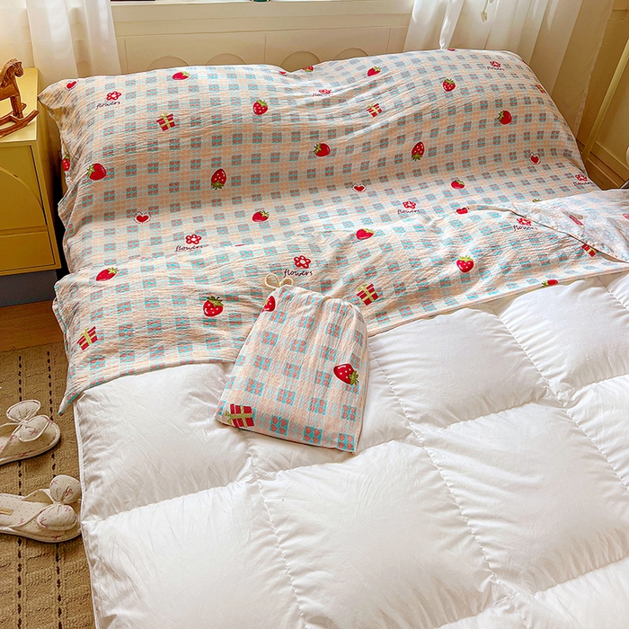 91家纺网 家纺一手货源 找家纺 （总）维娜斯家纺 2026新款双层纱旅行酒店隔脏睡袋