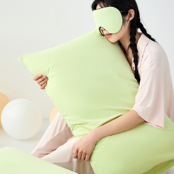 91家纺网 家纺一手货源 找家纺 （总）LADYCOCO可可家居 2026新款coolmate多巴胺色系凉感枕套