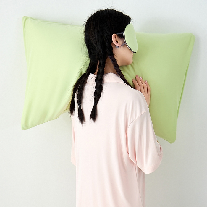 91家纺网 家纺一手货源 找家纺 （总）LADYCOCO可可家居 2026新款coolmate多巴胺色系凉感枕套