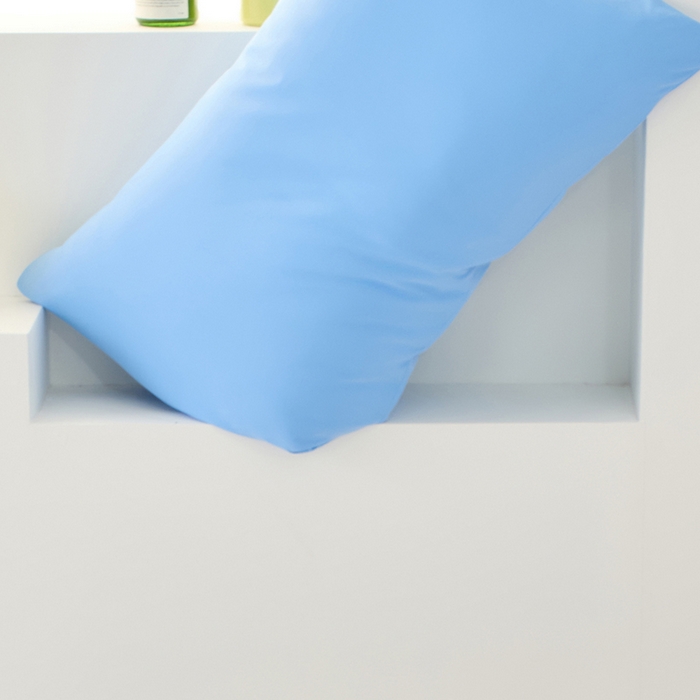 91家纺网 家纺一手货源 找家纺 LADYCOCO可可家居 2026新款coolmate多巴胺色系凉感枕套 蓝色