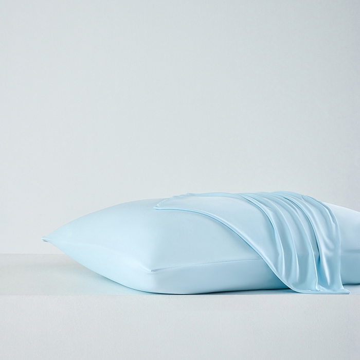 91家纺网 家纺一手货源 找家纺 LADYCOCO可可家居 2026新款coolmate多巴胺色系凉感枕套 枕套-蓝