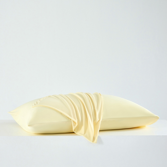 91家纺网 家纺一手货源 找家纺 LADYCOCO可可家居 2026新款coolmate多巴胺色系凉感枕套 枕套-黄