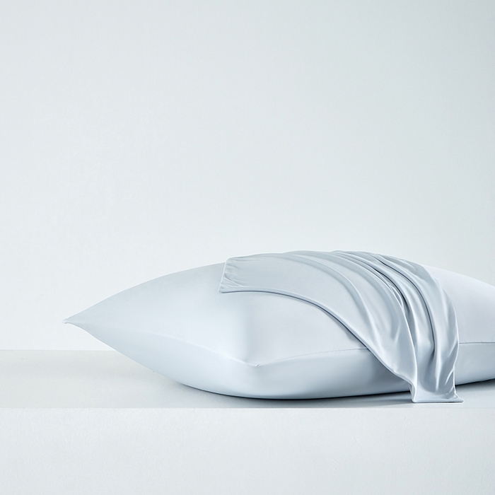 91家纺网 家纺一手货源 找家纺 LADYCOCO可可家居 2026新款coolmate多巴胺色系凉感枕套 枕套-灰