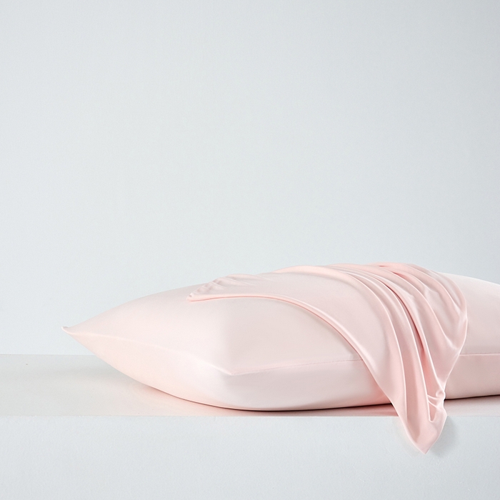 91家纺网 家纺一手货源 找家纺 LADYCOCO可可家居 2026新款coolmate多巴胺色系凉感枕套 枕套-粉