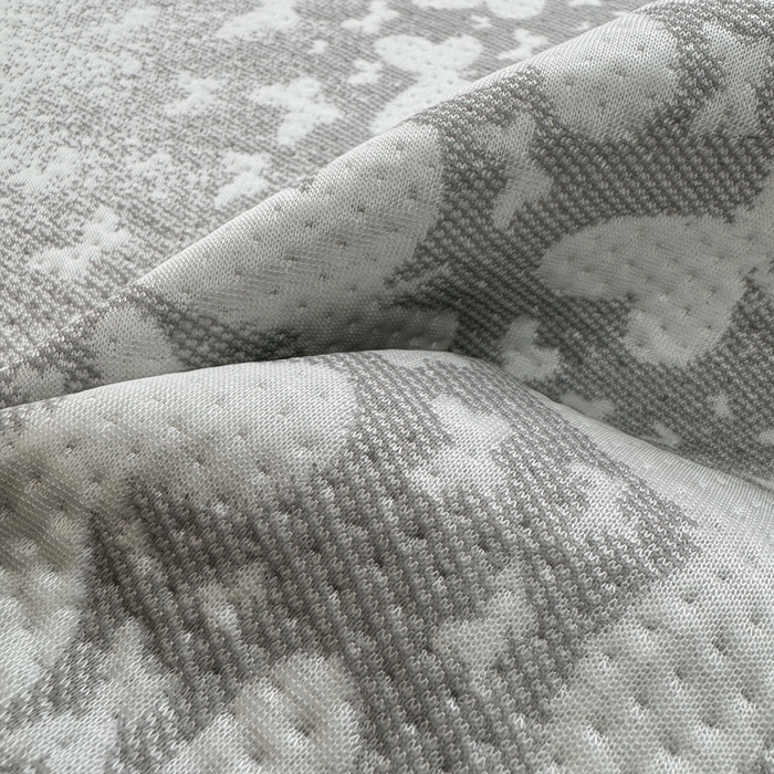 91家纺网 家纺一手货源 找家纺 伊人坊 2026新款A类550克凉感提花值过0.21冰豆豆家用凉席子三件套夏季---床笠款 花蝴蝶-灰