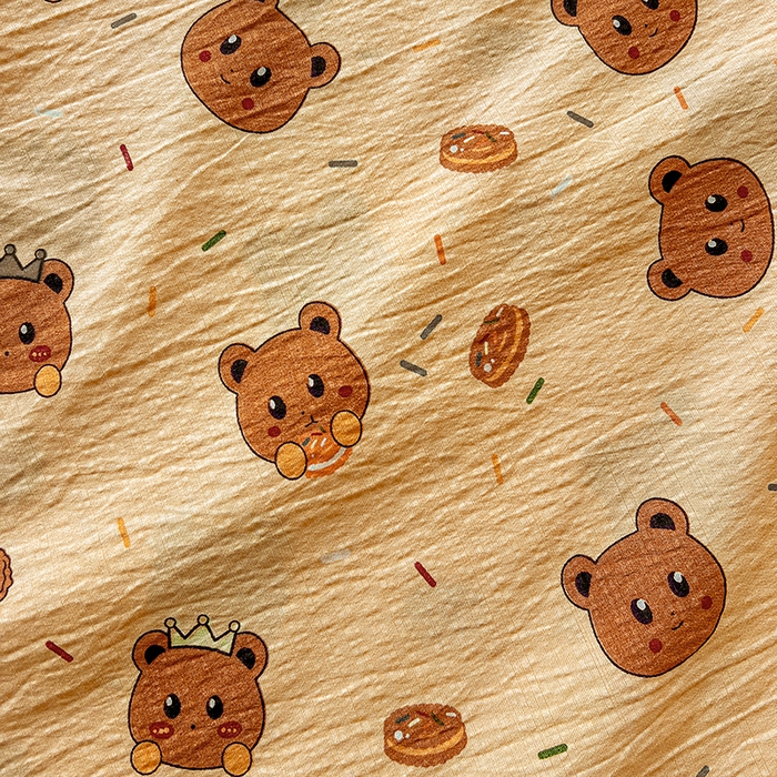 91家纺网 家纺一手货源 找家纺 维娜斯家纺 2026新款双层纱旅行酒店隔脏睡袋 小熊梦梦