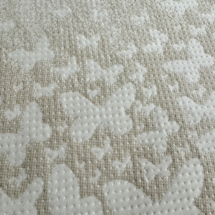 91家纺网 家纺一手货源 找家纺 伊人坊 2026新款A类550克凉感提花值过0.21冰豆豆家用凉席子三件套夏季---床笠款 花蝴蝶-咖