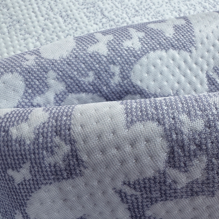 91家纺网 家纺一手货源 找家纺 伊人坊 2026新款A类550克凉感提花值过0.21冰豆豆家用凉席子三件套夏季---床笠款 花蝴蝶-蓝紫