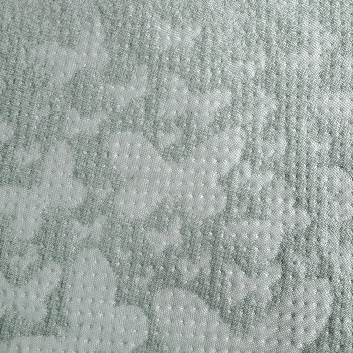 91家纺网 家纺一手货源 找家纺 伊人坊 2026新款A类550克凉感提花值过0.21冰豆豆家用凉席子三件套夏季---床笠款 花蝴蝶-绿