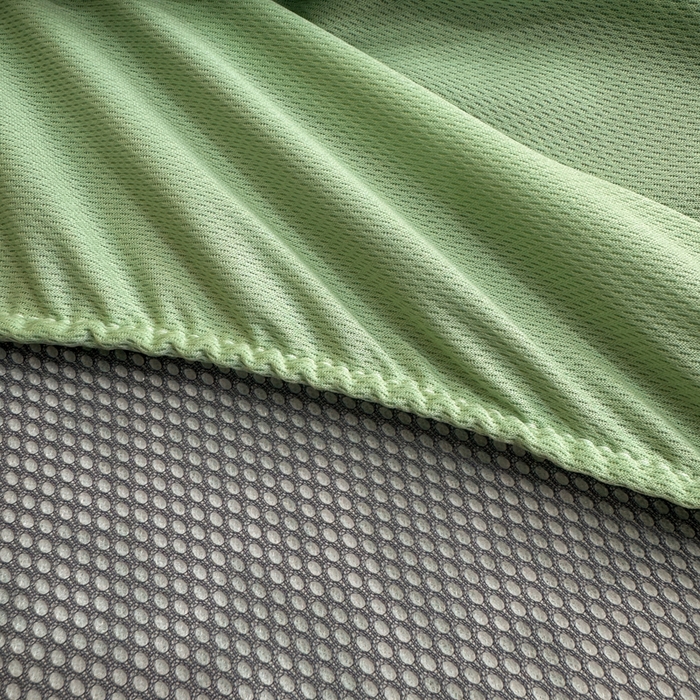 91家纺网 家纺一手货源 找家纺 伊人坊 2026新款A类550克凉感提花值过0.21冰豆豆家用凉席子三件套夏季---床笠款 花蝴蝶-绿