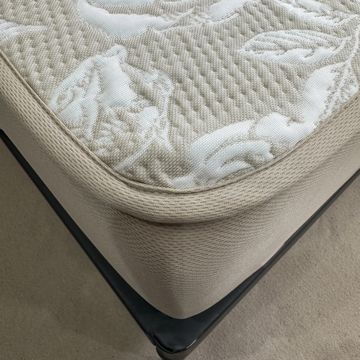 91家纺网 家纺一手货源 找家纺 伊人坊 2026新款A类550克凉感提花值过0.21冰豆豆家用凉席子三件套夏季---床笠款 玫瑰-咖