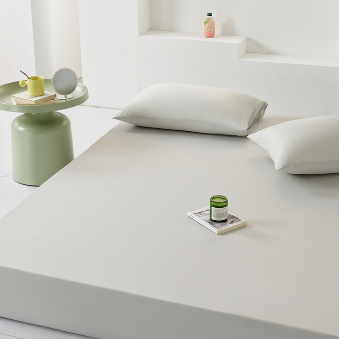 91家纺网 家纺一手货源 找家纺 LADYCOCO可可家居 2026新款PE冰锦丝语床笠枕套 夏夜灰