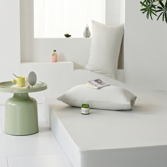 91家纺网 家纺一手货源 找家纺 LADYCOCO可可家居 2026新款PE冰锦丝语床笠枕套 夏夜灰