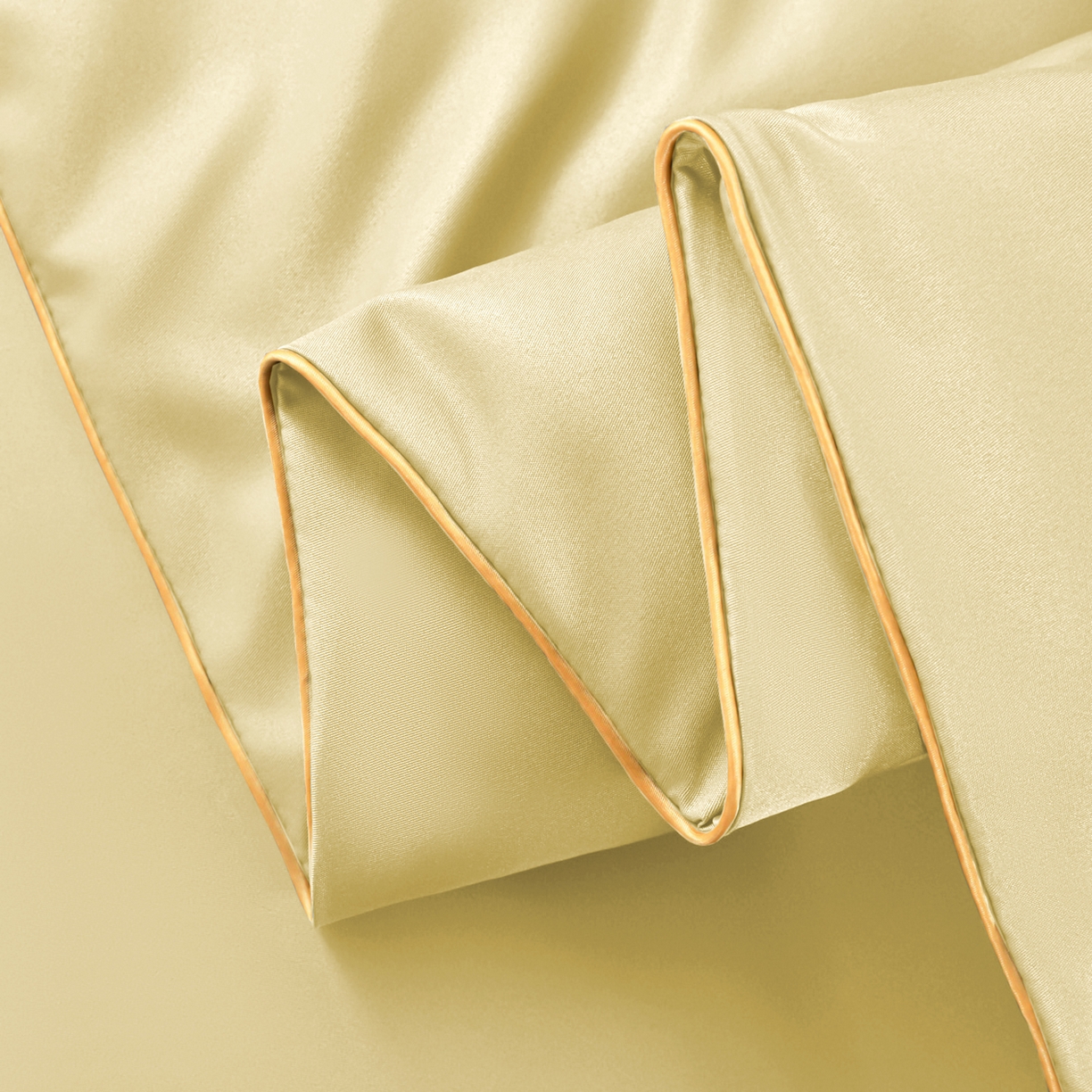 91家纺网 家纺一手货源 找家纺 维娜斯家纺 2026新款绣花冰丝夏被四件套 米色