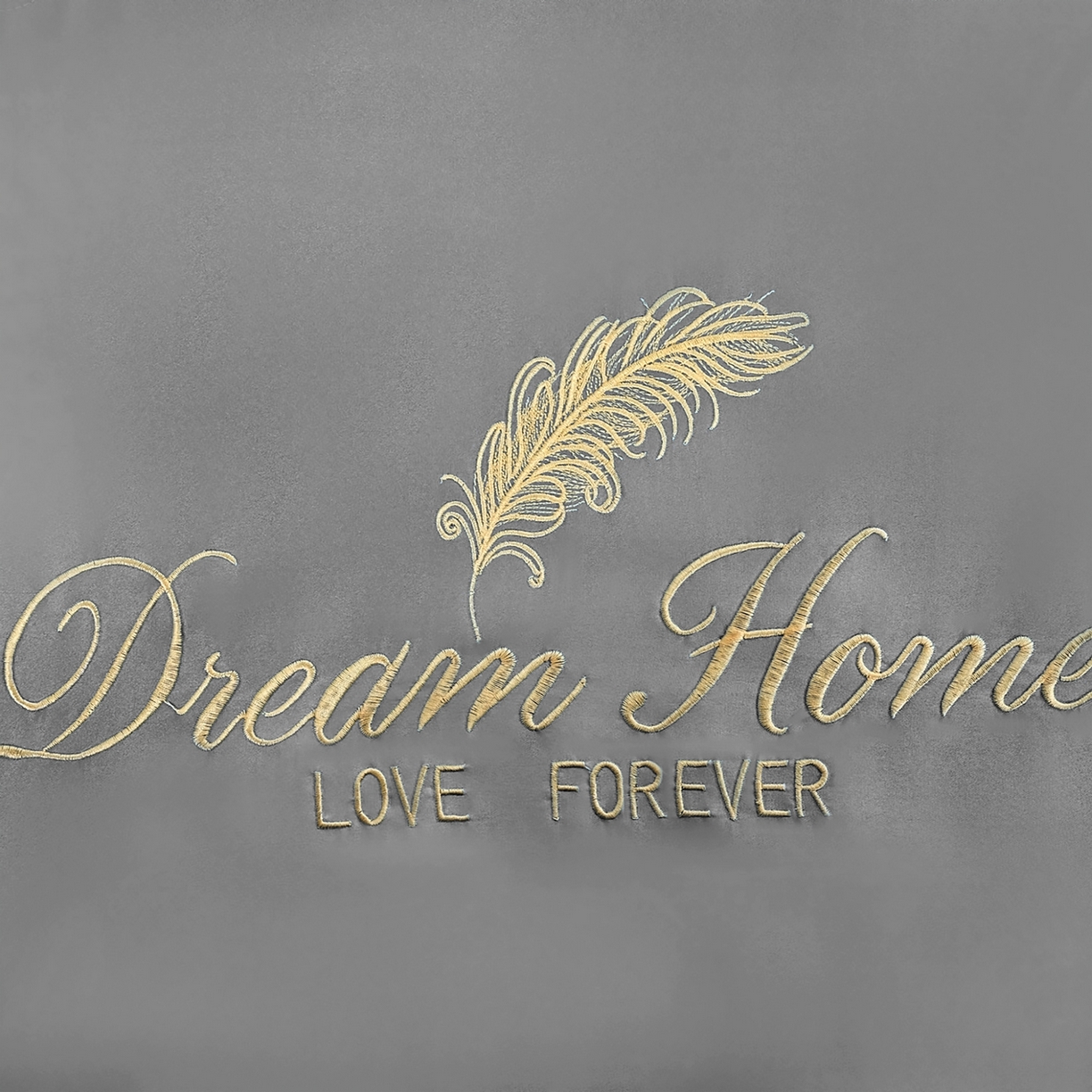 91家纺网 家纺一手货源 找家纺 维娜斯家纺 2026新款绣花冰丝夏被四件套 浅灰