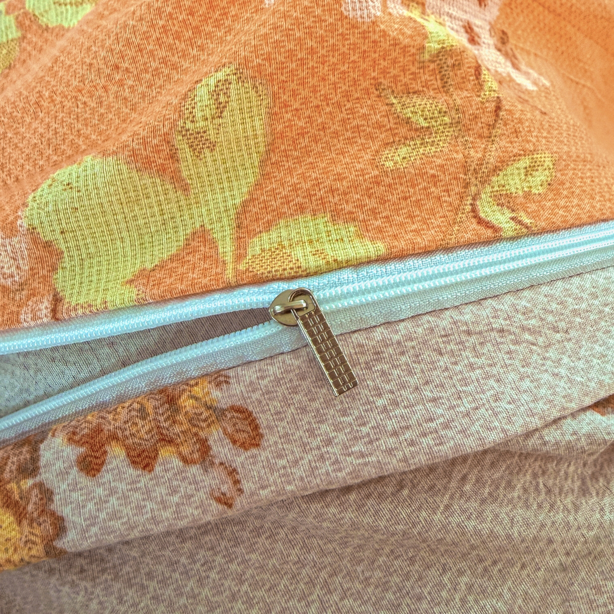 91家纺网 家纺一手货源 找家纺 棠颂家纺 2026新款原棉中古风色织双层纱四件套 暖阳