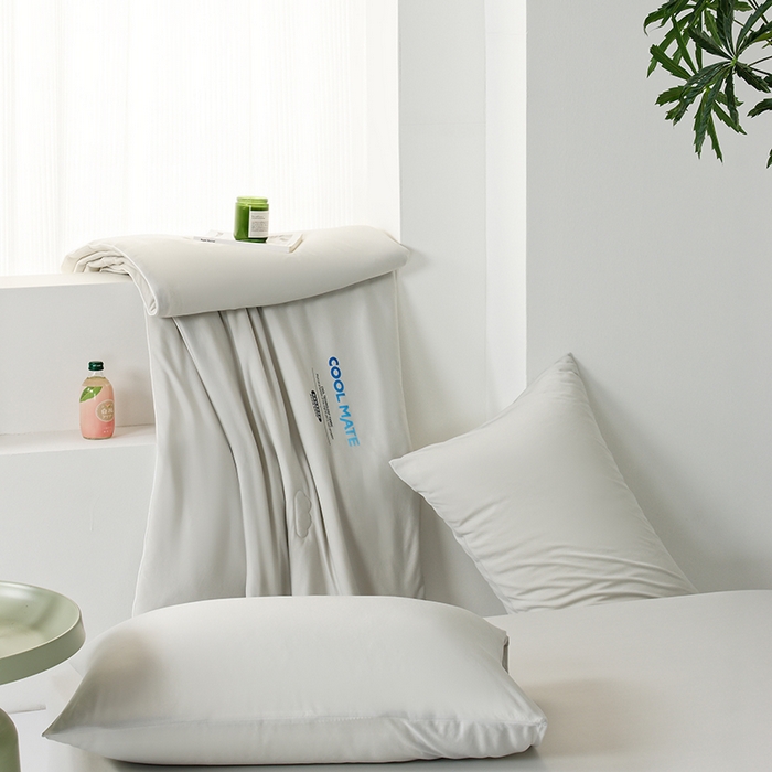 91家纺网 家纺一手货源 找家纺 LADYCOCO可可家居 2026新款PE冰锦丝语夏凉被 夏夜灰