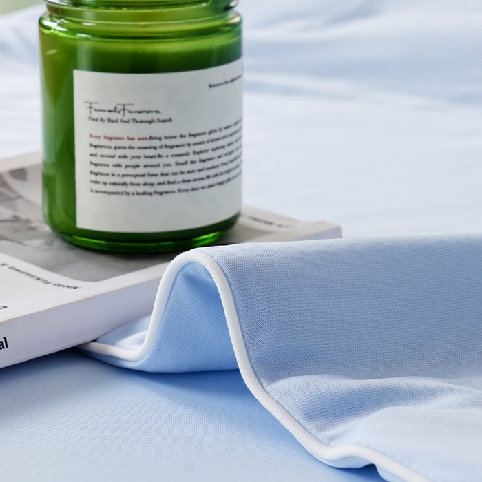 91家纺网 家纺一手货源 找家纺 LADYCOCO可可家居 2026新款PE冰锦丝语夏凉被 微风蓝