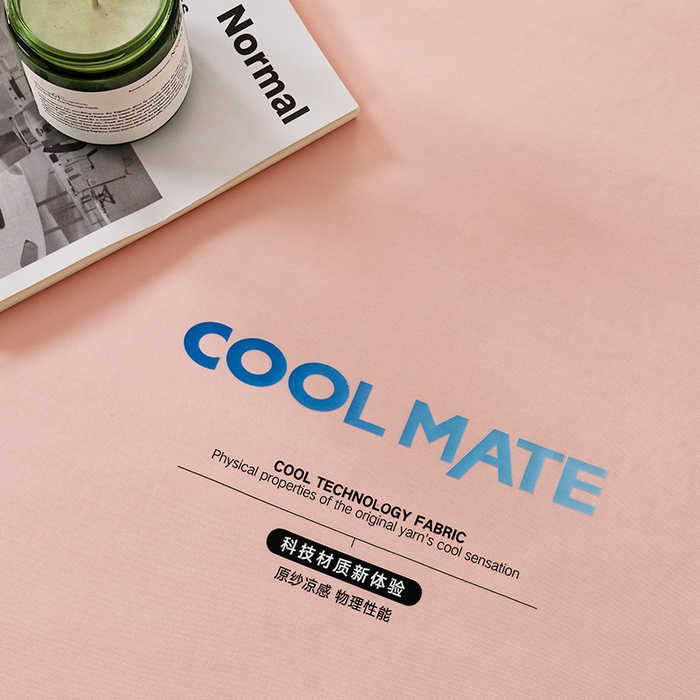 91家纺网 家纺一手货源 找家纺 LADYCOCO可可家居 2026新款PE冰锦丝语夏凉被 清凉粉