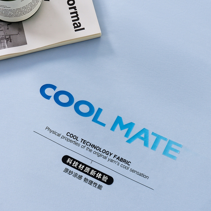 91家纺网 家纺一手货源 找家纺 LADYCOCO可可家居 2026新款PE冰锦丝语夏凉被 微风蓝