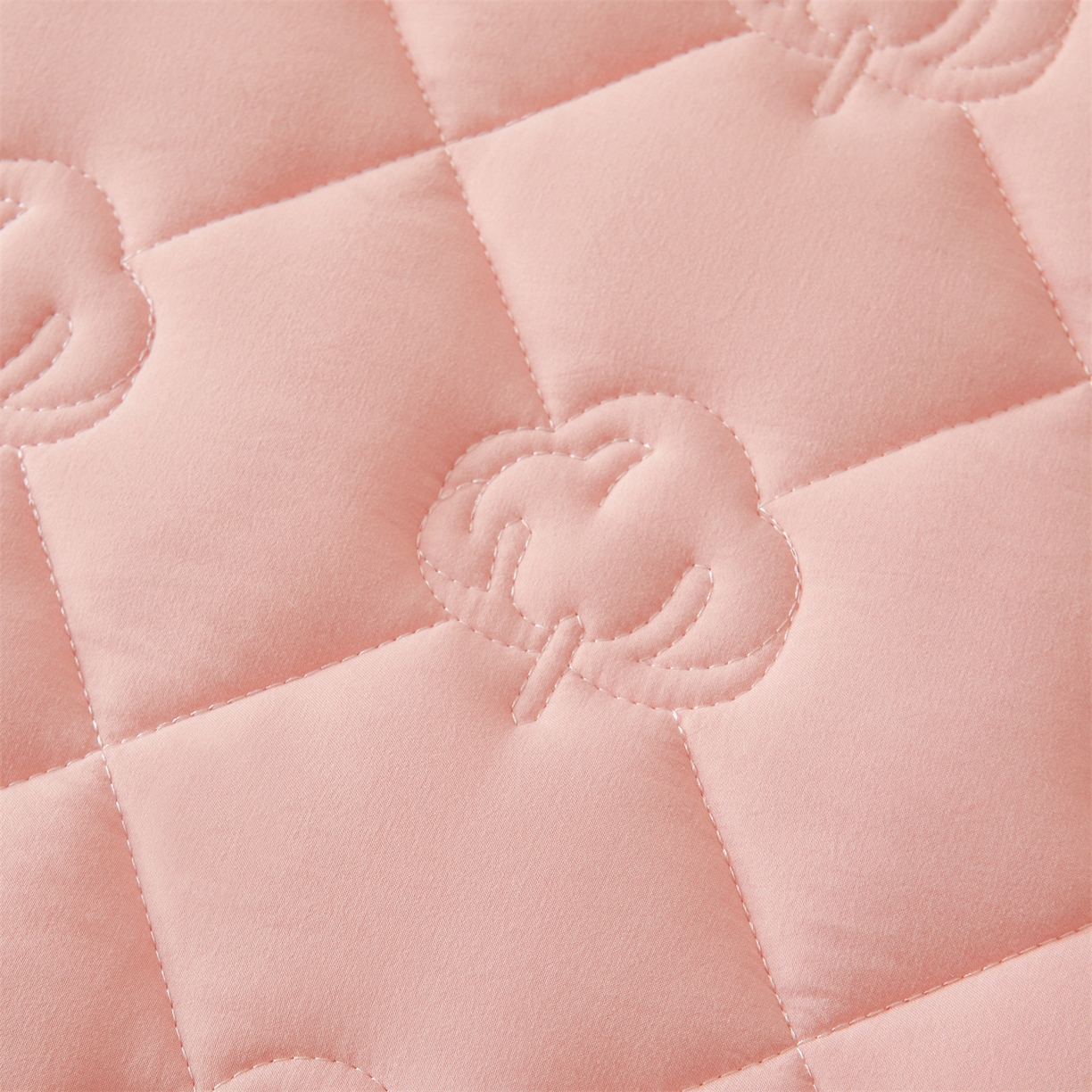 91家纺网 家纺一手货源 找家纺 柔品 2026新款牛奶棉新疆棉花夹棉床笠 新疆棉花-香粉