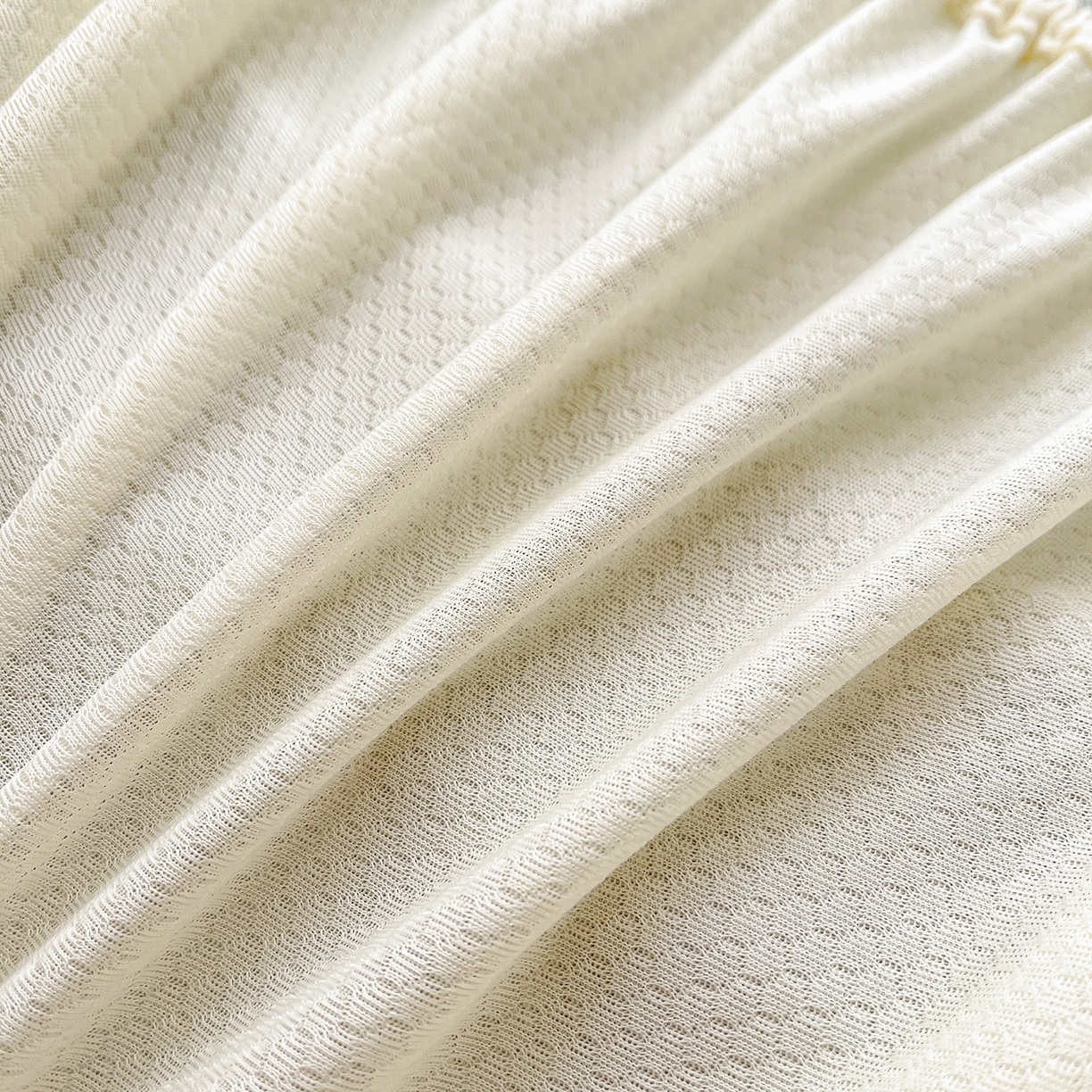 91家纺网 家纺一手货源 找家纺 眠势力 2026新款冰豆豆床裙款床笠夏天冰凉豆豆空调席子带花边床裙床笠二合一 蝶梦玫瑰-雾米