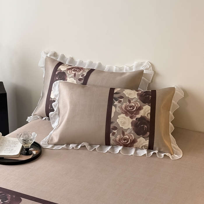 91家纺网 家纺一手货源 找家纺 （总）懒猫家纺 2026新款高精密冰丝雪纺床裙凉席