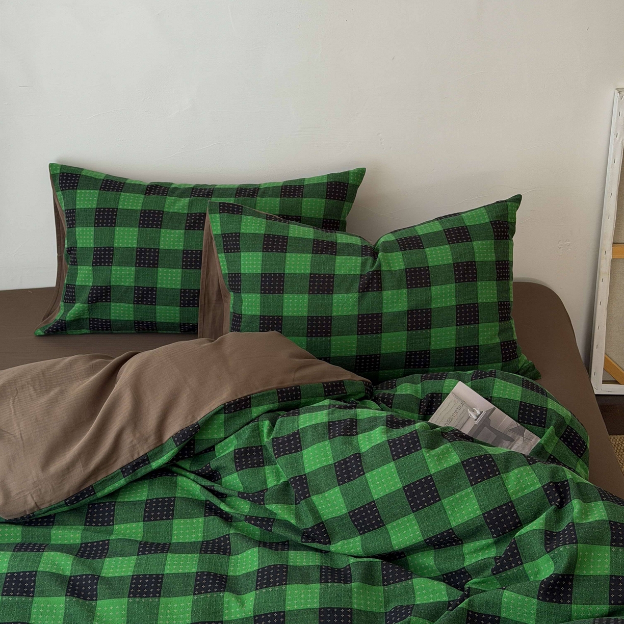 91家纺网 家纺一手货源 找家纺 （总）蜜宿 2026新款全棉纯棉提花四件套-柏柏星光