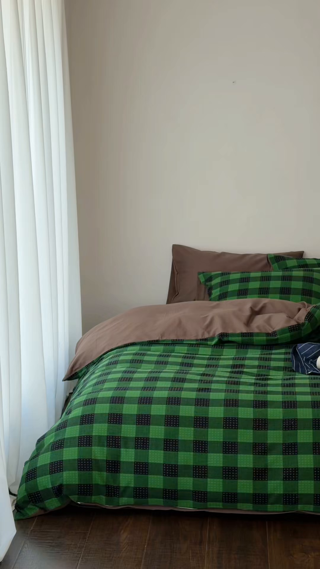 91家纺网 家纺一手货源 找家纺 蜜宿 2026新款全棉纯棉提花四件套-柏柏星光 柏柏星光-森林绿（枕套混搭）