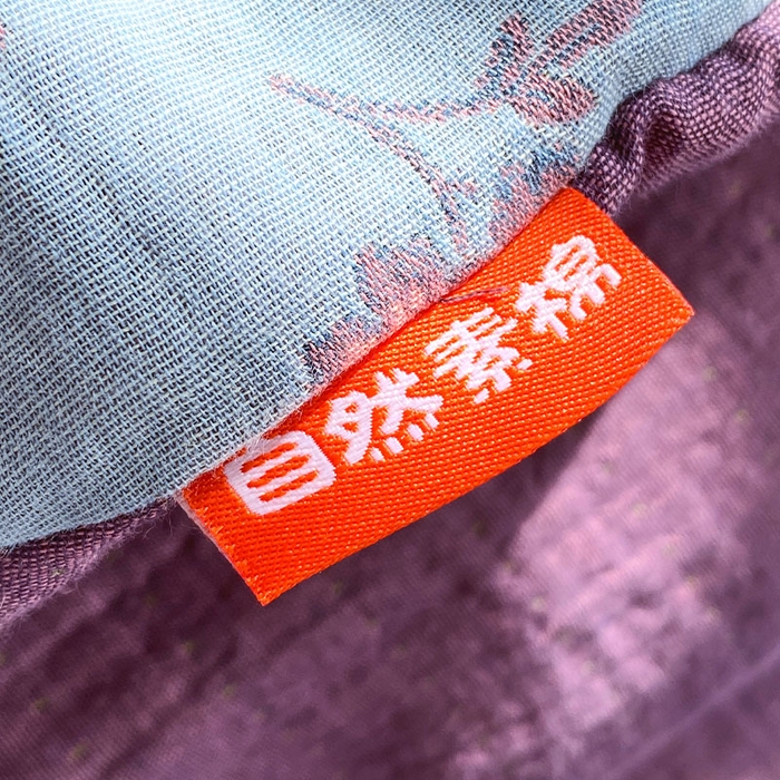 91家纺网 家纺一手货源 找家纺 春皖家纺 2026新款全棉纯棉拉链款双层纱四件套 花漾兰