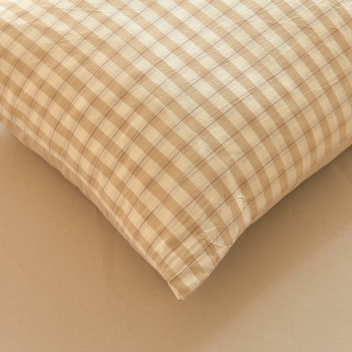 91家纺网 家纺一手货源 找家纺 金喜 2026新款A类全棉色织水洗棉夏被夏凉被 朵拉咖