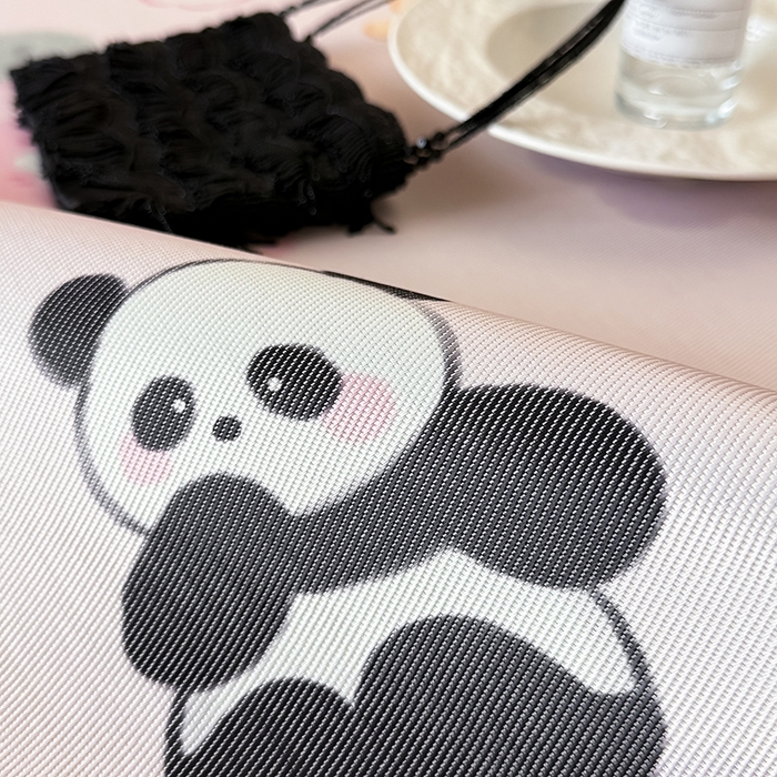 91家纺网 家纺一手货源 找家纺 懒猫家纺 2026新款高精密冰丝抗菌防螨床席床笠凉席 快乐熊猫床笠