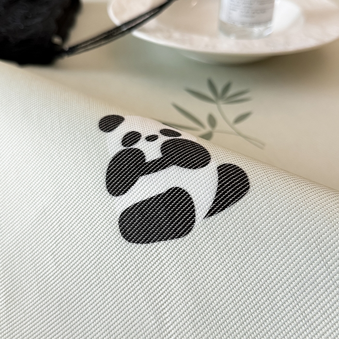 91家纺网 家纺一手货源 找家纺 懒猫家纺 2026新款高精密冰丝抗菌防螨床席床笠凉席 熊猫乐园-绿床笠