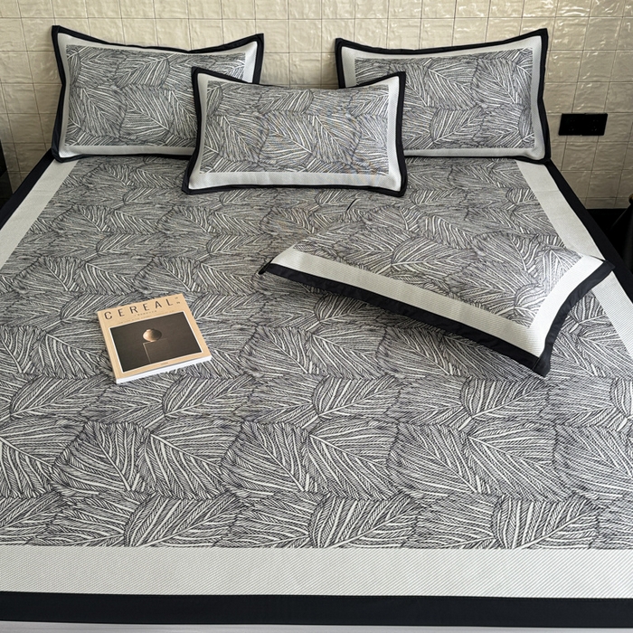 91家纺网 家纺一手货源 找家纺 懒猫家纺 2026新款800D数码印花大版冰藤凉席 莫莉斯