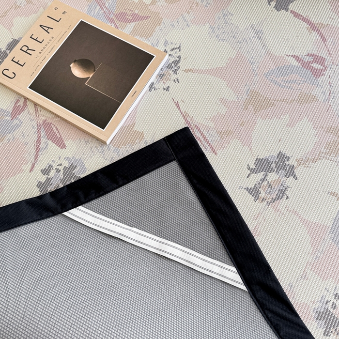 91家纺网 家纺一手货源 找家纺 懒猫家纺 2026新款800D数码印花大版冰藤凉席 慕妮卡