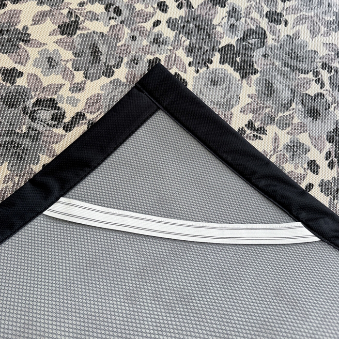 91家纺网 家纺一手货源 找家纺 懒猫家纺 2026新款800D数码印花大版冰藤凉席 奈洛拉