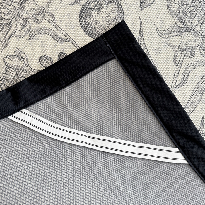 91家纺网 家纺一手货源 找家纺 懒猫家纺 2026新款800D数码印花大版冰藤凉席 妮莉丝