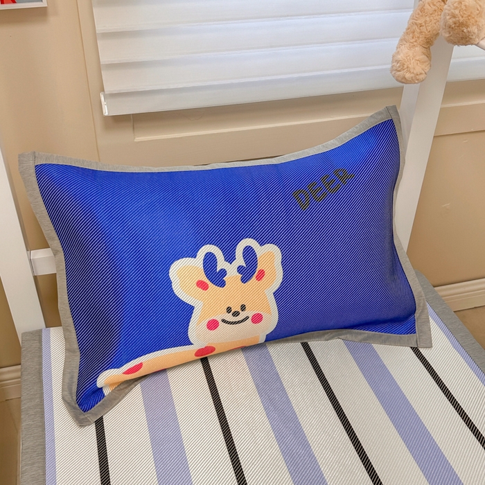 91家纺网 家纺一手货源 找家纺 （总）懒猫家纺 2026新款600D数码印花大版学生宿舍冰藤凉席