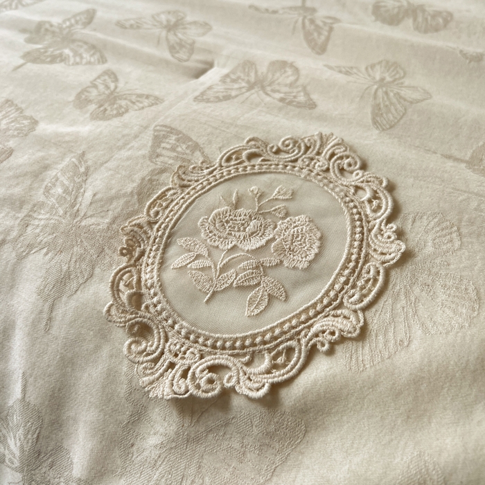 91家纺网 家纺一手货源 找家纺 （总）桂雅居 2026新款梦幻洛可可竹麻提花夏被