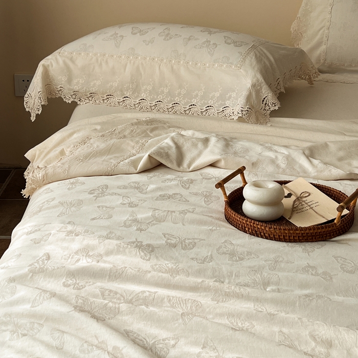 91家纺网 家纺一手货源 找家纺 （总）桂雅居 2026新款梦幻洛可可竹麻提花夏被