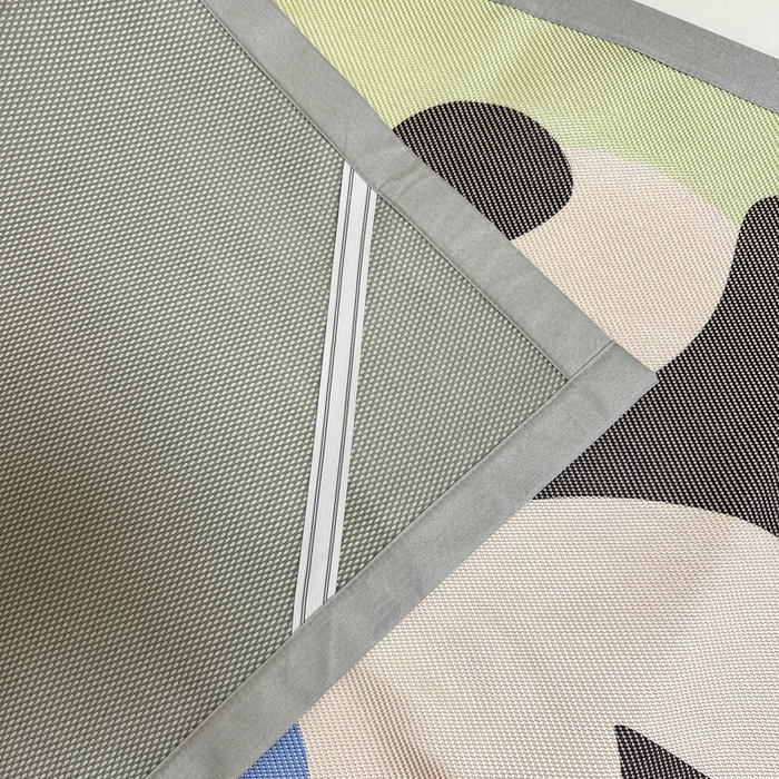 91家纺网 家纺一手货源 找家纺 懒猫家纺 2026新款600D数码印花大版学生宿舍冰藤凉席 喜上莓梢