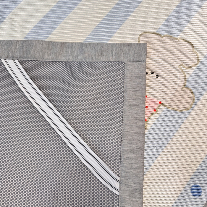 91家纺网 家纺一手货源 找家纺 懒猫家纺 2026新款600D数码印花大版学生宿舍冰藤凉席 许愿精灵