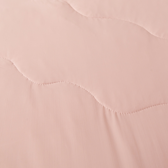 91家纺网 家纺一手货源 找家纺 鑫琪莱家纺 2026新款锦氨凉感Yoga系列夏被 梦境粉