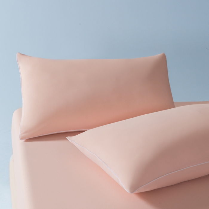 91家纺网 家纺一手货源 找家纺 鑫琪莱家纺 2026新款锦氨凉感Yoga系列夏被 梦境粉