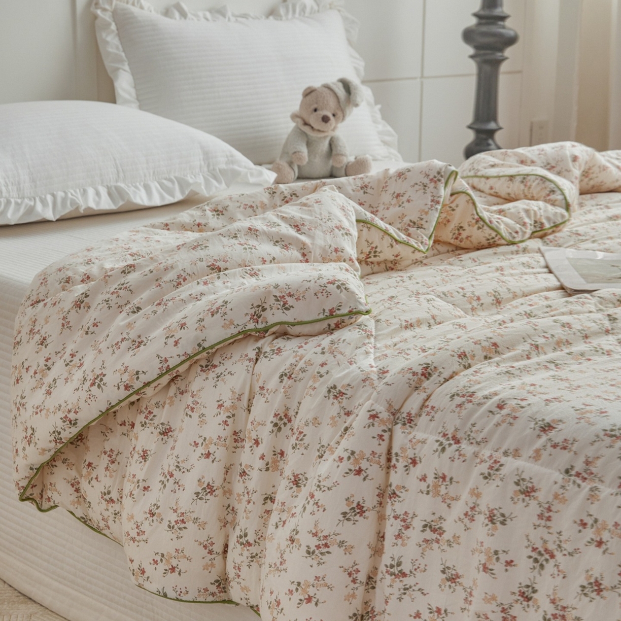 91家纺网 家纺一手货源 找家纺 （总）尊妙被业 2026新款小奶芙大豆夏被夏凉被空调被