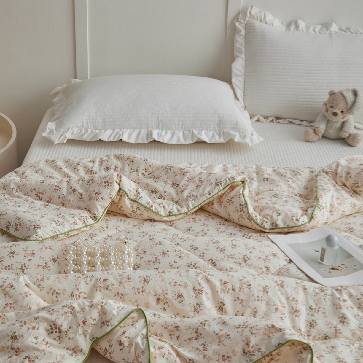 91家纺网 家纺一手货源 找家纺 （总）尊妙被业 2026新款小奶芙大豆夏被夏凉被空调被